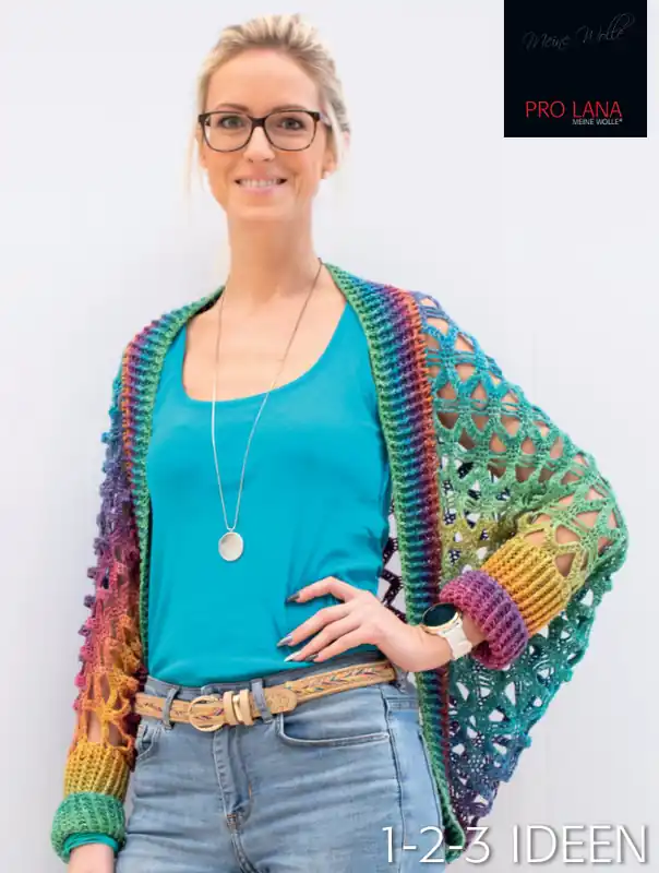 Top-Preis Shrug aus Pro Lana 1-2-3 Ideen